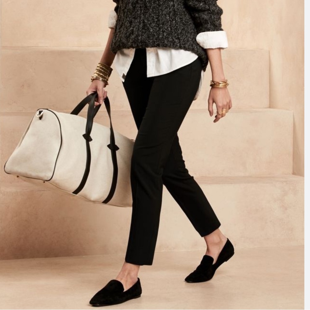 Banana Republic Avery Wool Blend Pant